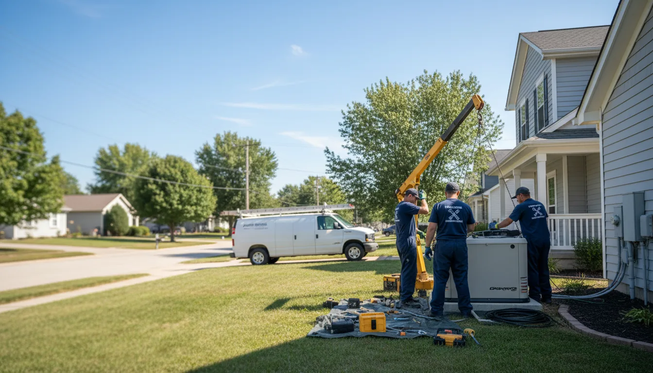 Generator Installation in Fedora, SD near me
